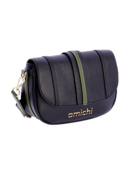 Amichi bolso bandolera negro