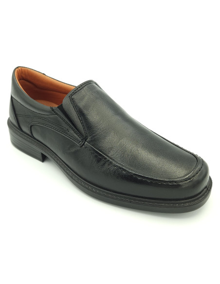 LUISETTI mocasin cordero negro